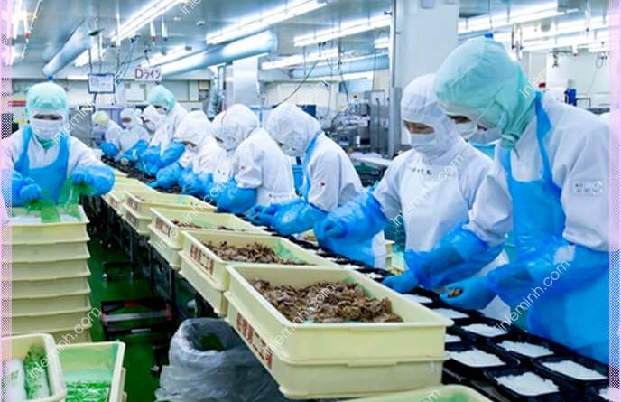 May đồng phục lao động